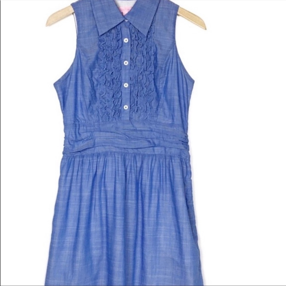 Lilly Pulitzer Blue Sleeveless Dress